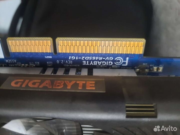 Видеокарта gigabyte Gv-R465D2-1GI