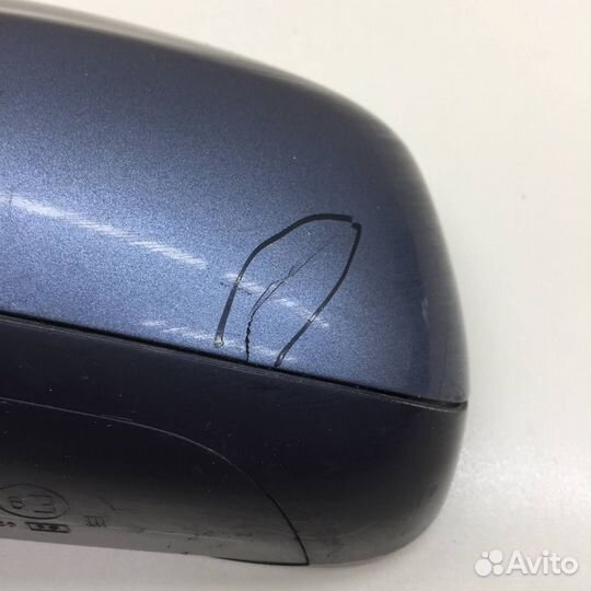 Зеркало левое электрическое Peugeot 407 2004-2010