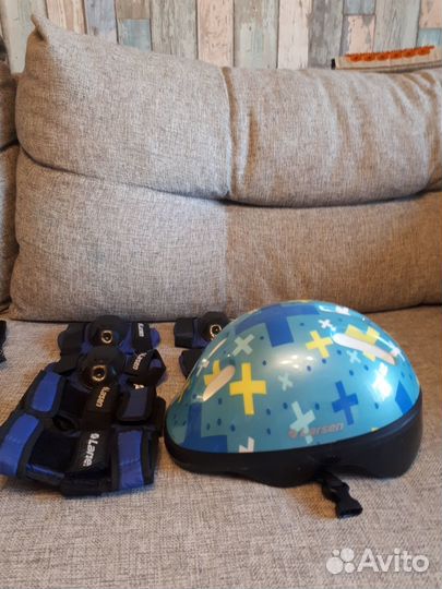 Шлем и защита детская для роликов
