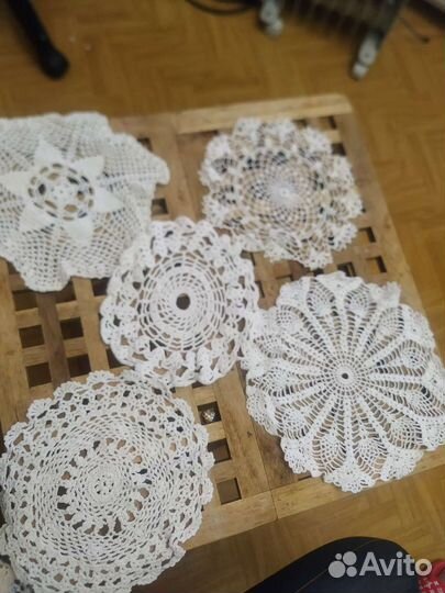 Салфетки вязаные крючком