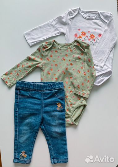 Одежда для девочки пакетом 74