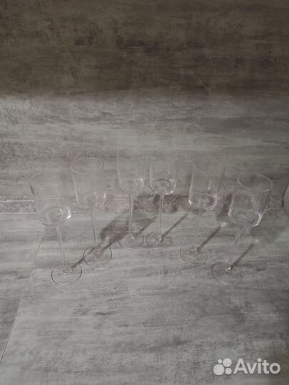 Бокалы для вина шампанского 6 шт