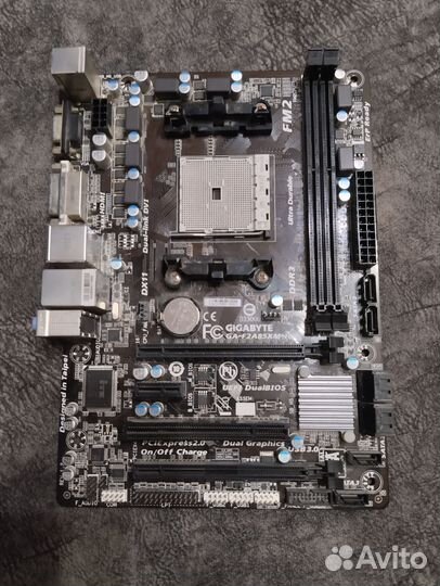 Материнская плата gigabyte fm2 нерабочая