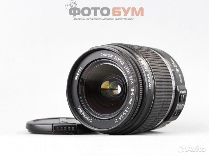 Объектив Canon EF-S 18-55mm f3.5-5.6 IS