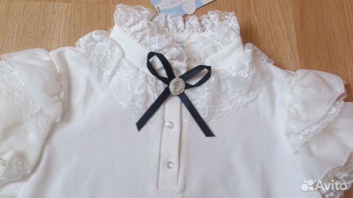 Блуза школьная размер 158