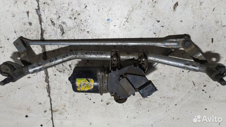 Моторчик стеклоочистителя Ситроен C3 2002-2009