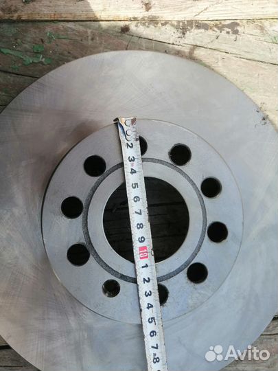 Тормозные диски на volkswagen caddy передние