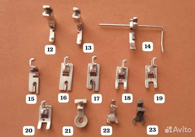 Лапки для швейных машин б/у и новые