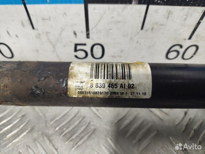 Б/У Полуось задняя левая BMW#001