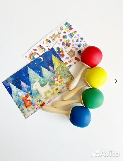 Маракасы малыши 4 шт