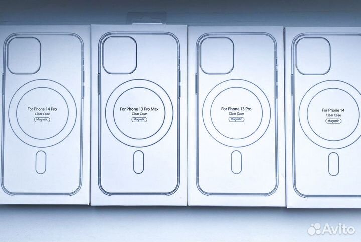 Чехол Apple Clear Case с MagSafe