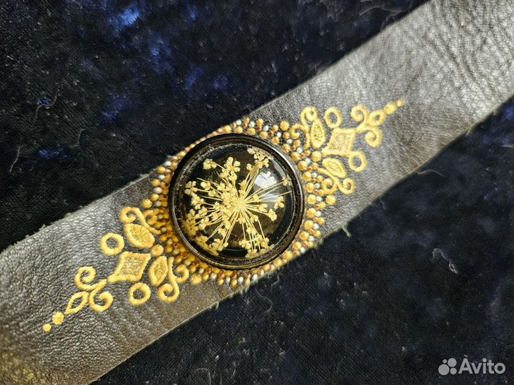 Браслет из кожи