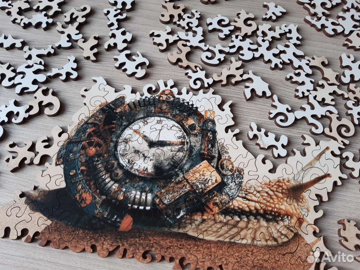 Уникальный деревянный пазл
