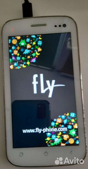 Телефон Fly IQ 450 белый