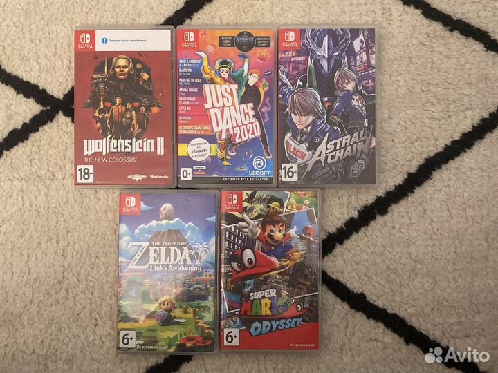 Nintendo switch игры