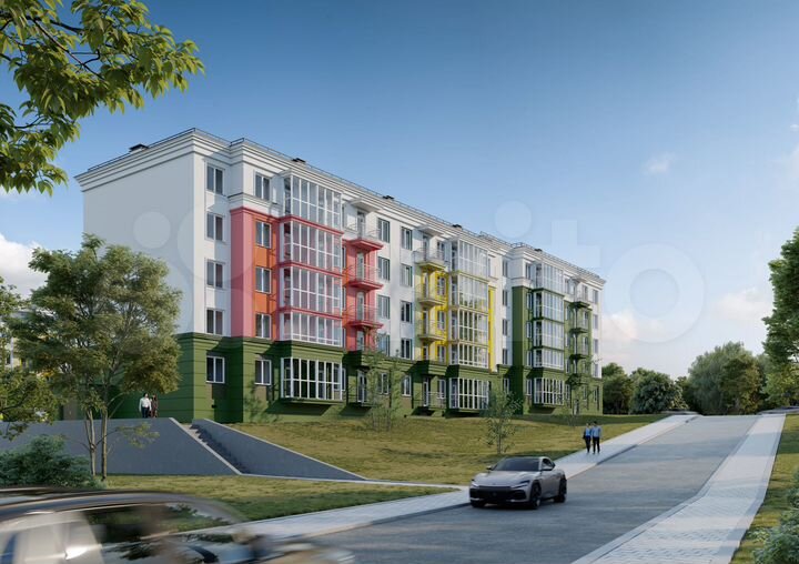 3-к. квартира, 64,6 м², 5/5 эт.
