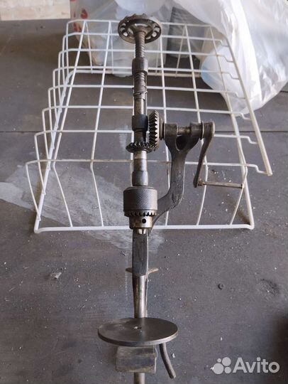 Сверлильный станок доэлектрической эпохи