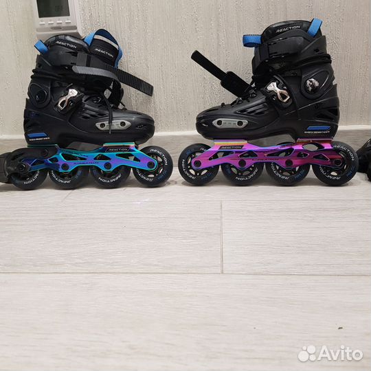 Роликовые коньки детские 32-35