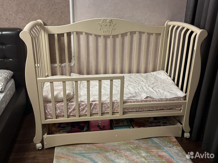 Детская кроватка Можга красная звезда Елизавета