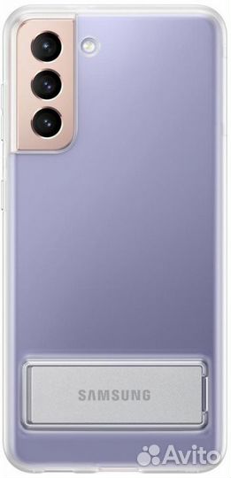 Оригинал Чехол Standing Clear Cover на Samsung S21