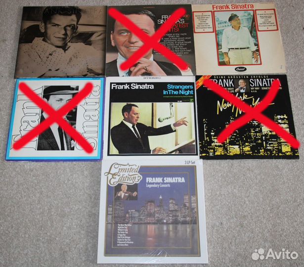 Frank Sinatra виниловые пластинки