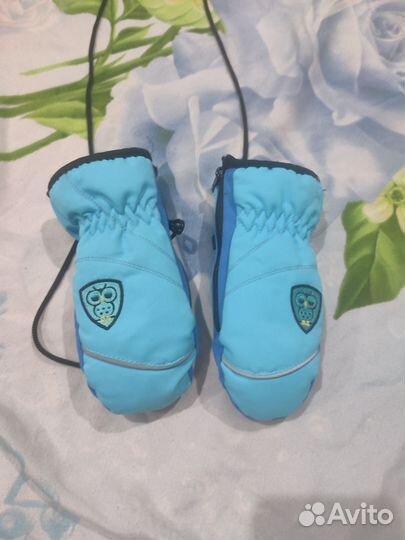 Варежки детские 2-4года