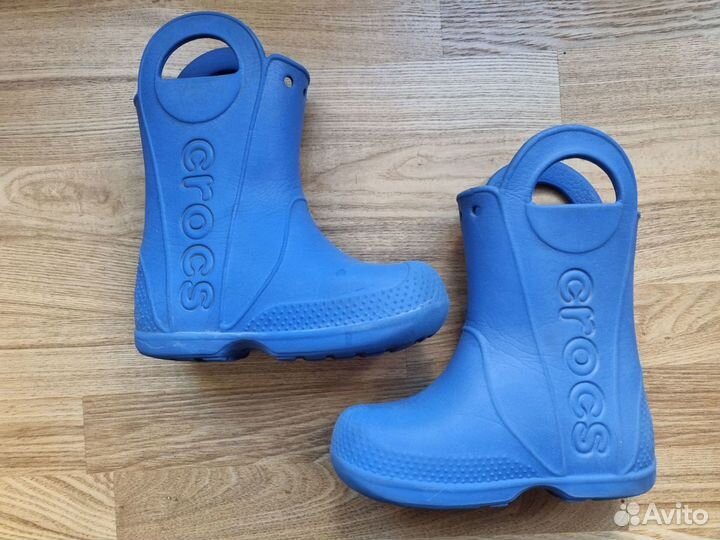 Резиновые сапоги crocs c9