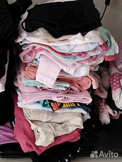 Детские вещи пакетом для девочек 122 128