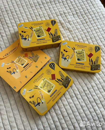 Подарочный набор крем для рук loccitane