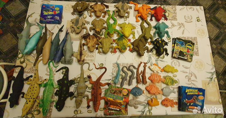 Резиновые игрушки Deagostini пакетом