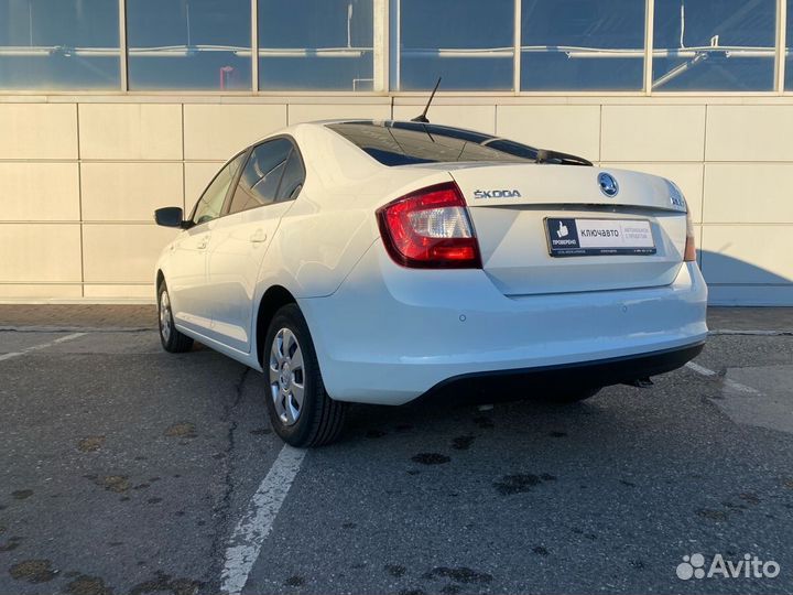 Skoda Rapid 1.6 МТ, 2018, 72 110 км