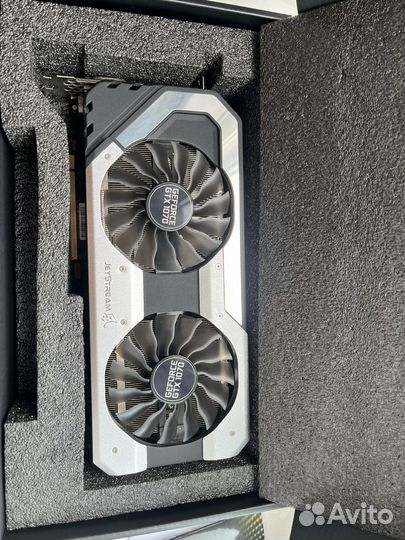 Видеокарта Palit GeForce GTX 1070 super jetstream