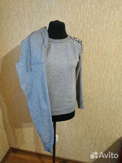 Брючный костюм женский шерстяной 44