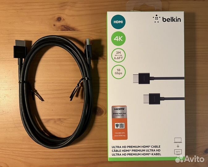 Кабель Belkin UltraHD hdmi 2 метра