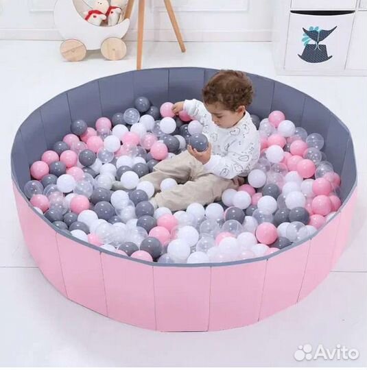 Сухой бассейн с шариками 400 шт Новый