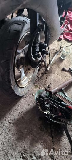 Скутер yamaha jog разбор