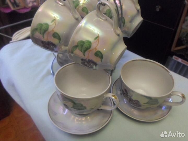 Чайно кофейный сервиз СССР