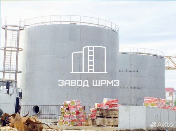 Резервуар вертикальный рвс 100 кубов