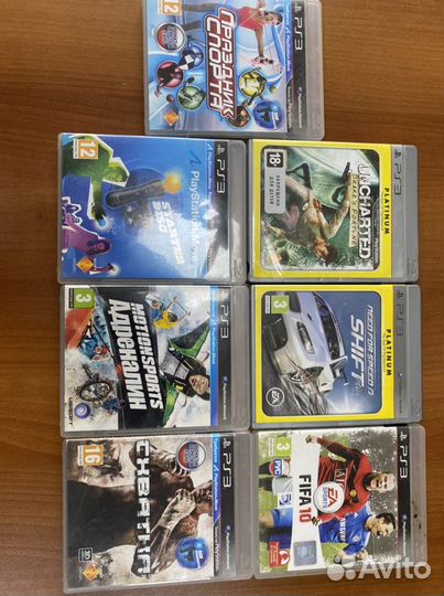 Диски на ps3