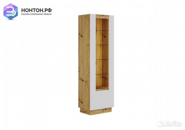 Витрина modo артизан / белый матовый