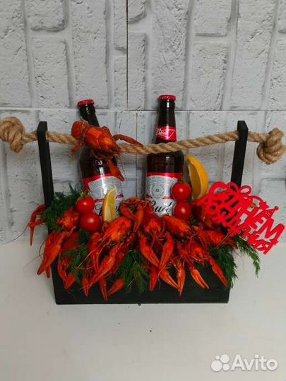 Букеты из раков