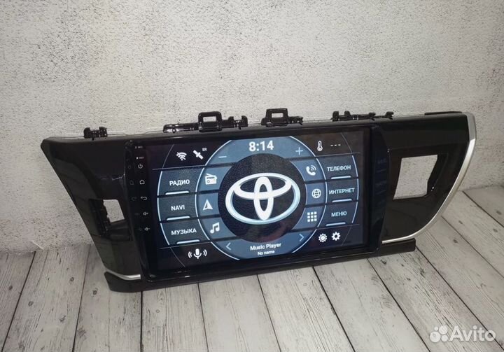 Магнитола Toyota Corolla e170/180 на андроид IPS