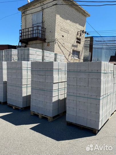 Пеплоблок М35 390х190х190