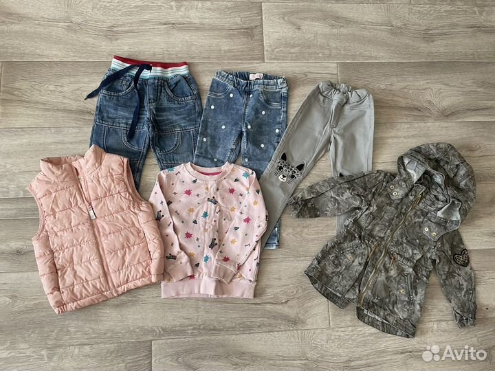 Пакет вещей на девочку 92-98 размер