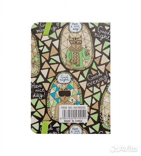 Блокнот микро Богемные коты (твердая обложка) A2115456