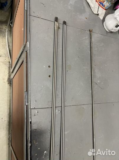 Вал привода для бензокосы неразборный