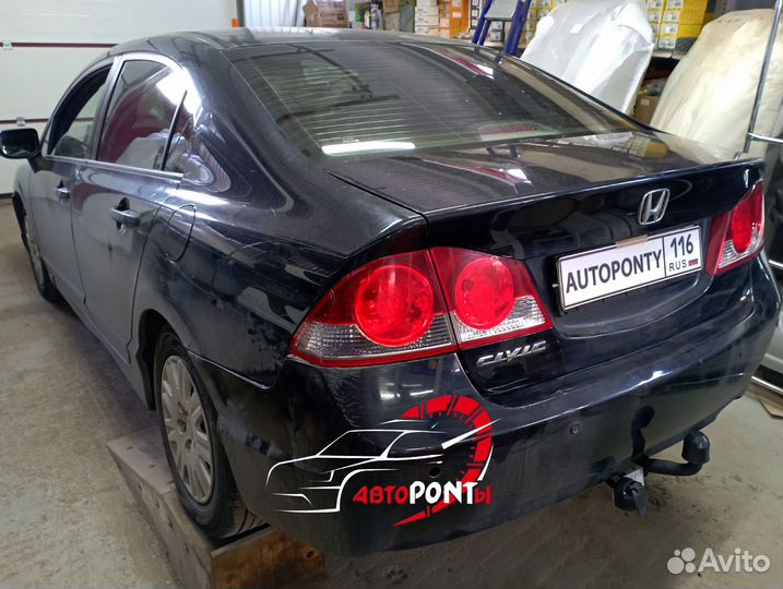 Фаркоп Honda Civic съемный шар