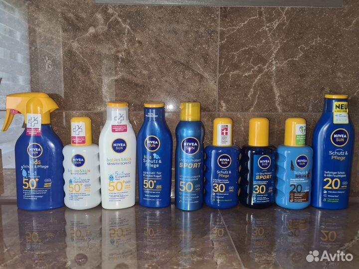 Nivea sun лосьон спрей молочко для загара