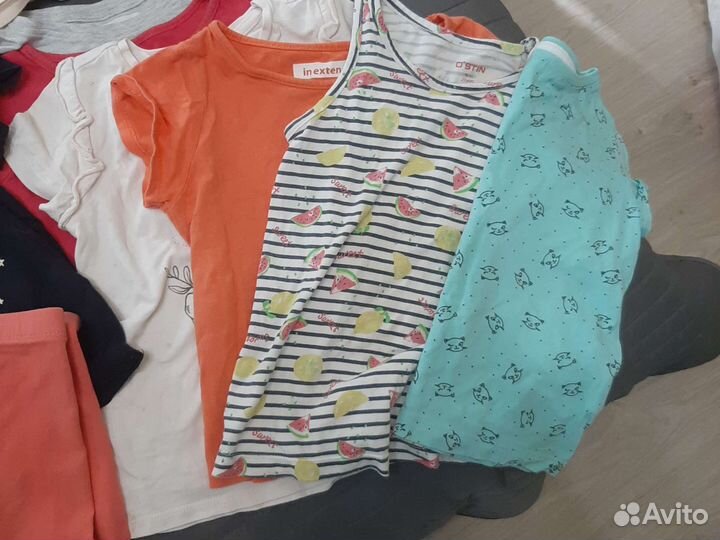 Пакет вещей для девочки 86-110