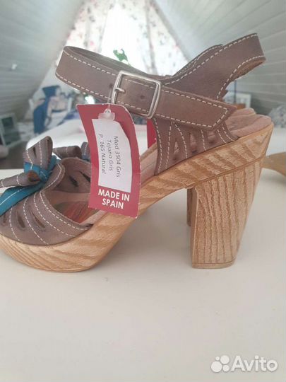 Сандалии кожаные новые, 37